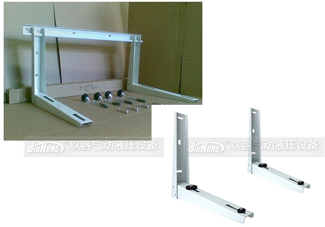 增壓缸在空調(diào)支架沖孔加工中的應用